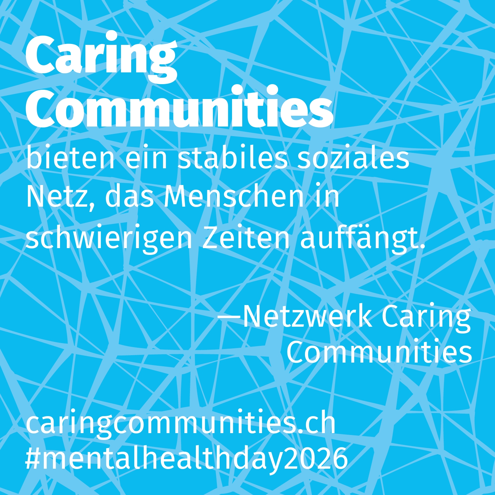 bieten ein stabiles soziales Netz, das Menschen in schwierigen Zeiten auffängt.