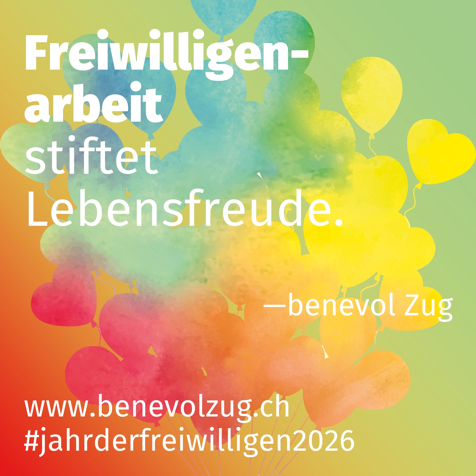 stiftet Lebensfreude.