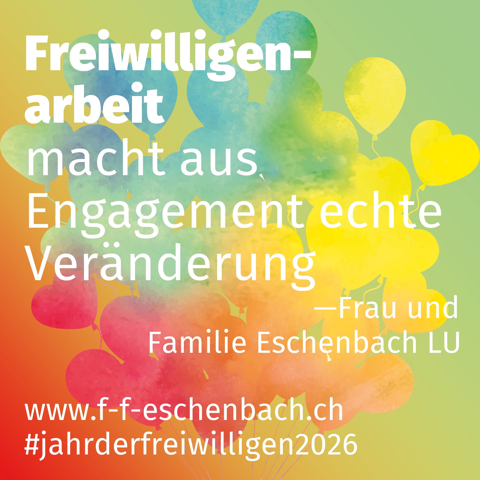 macht aus Engagement echte Veränderung