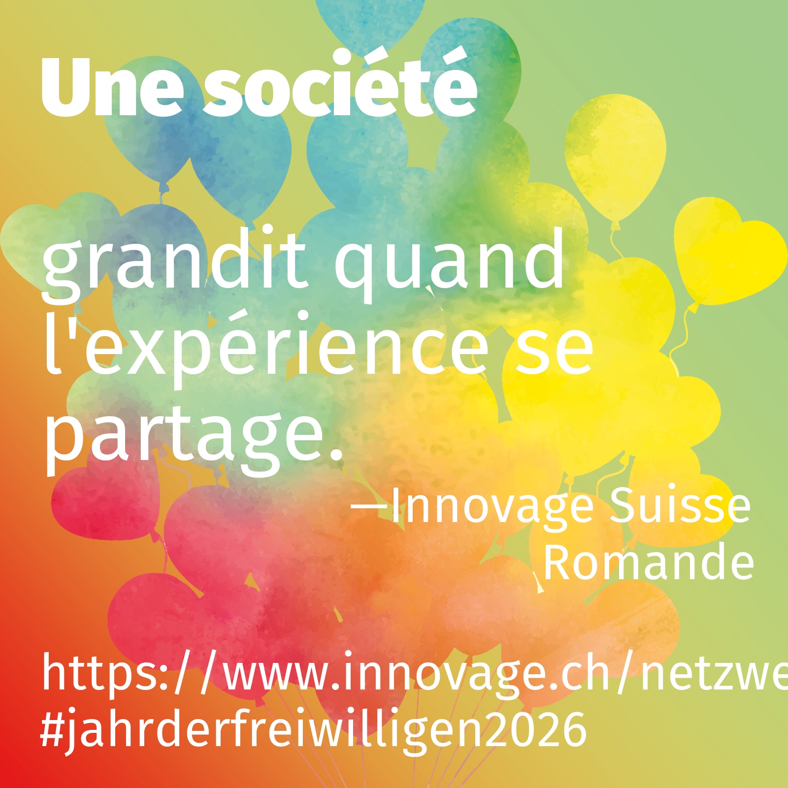 grandit quand l'expérience se partage.