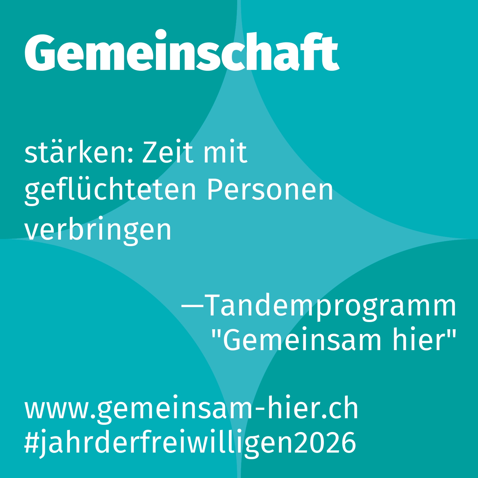 stärken: Zeit mit geflüchteten Personen verbringen