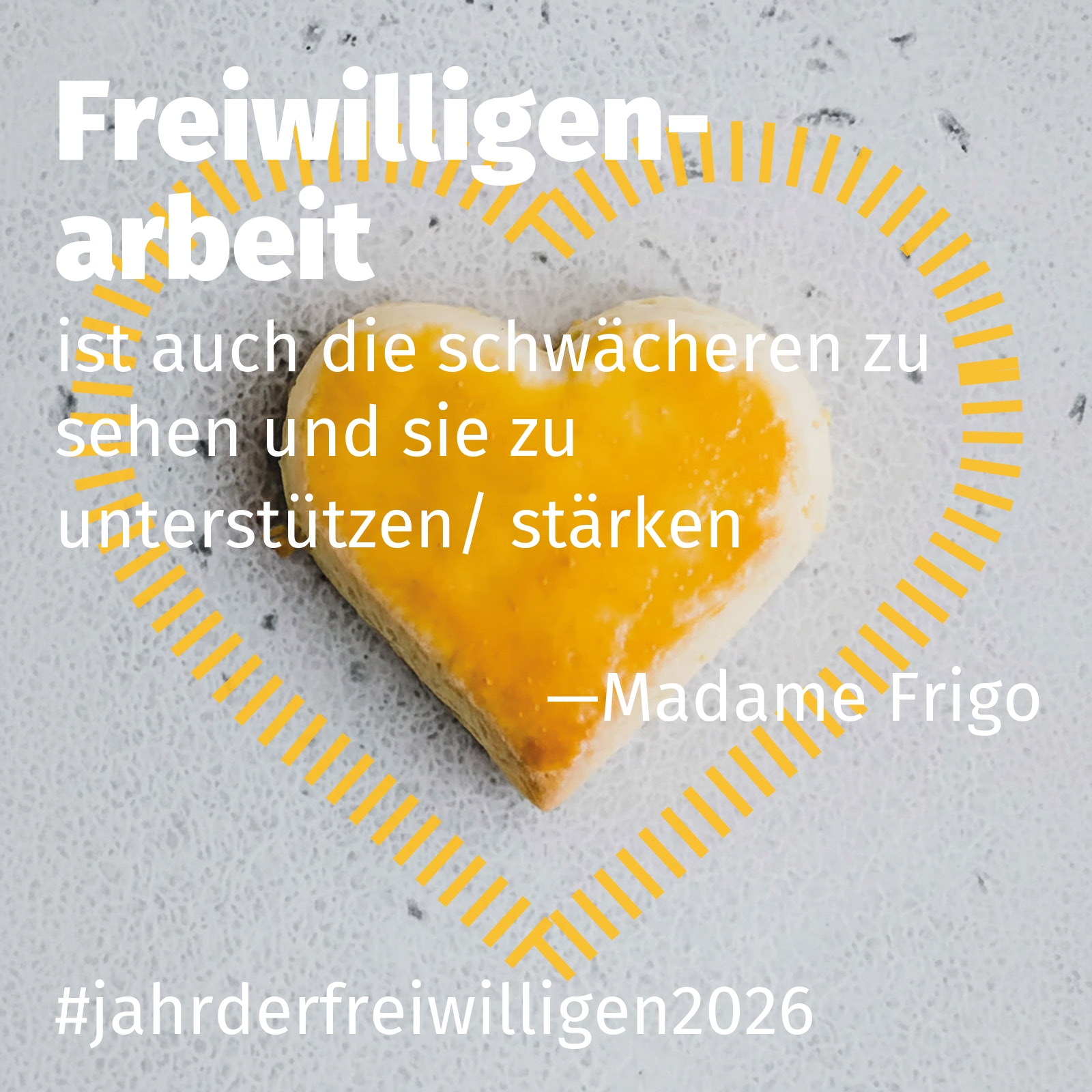 ist auch die schwächeren zu sehen und sie zu unterstützen/ stärken