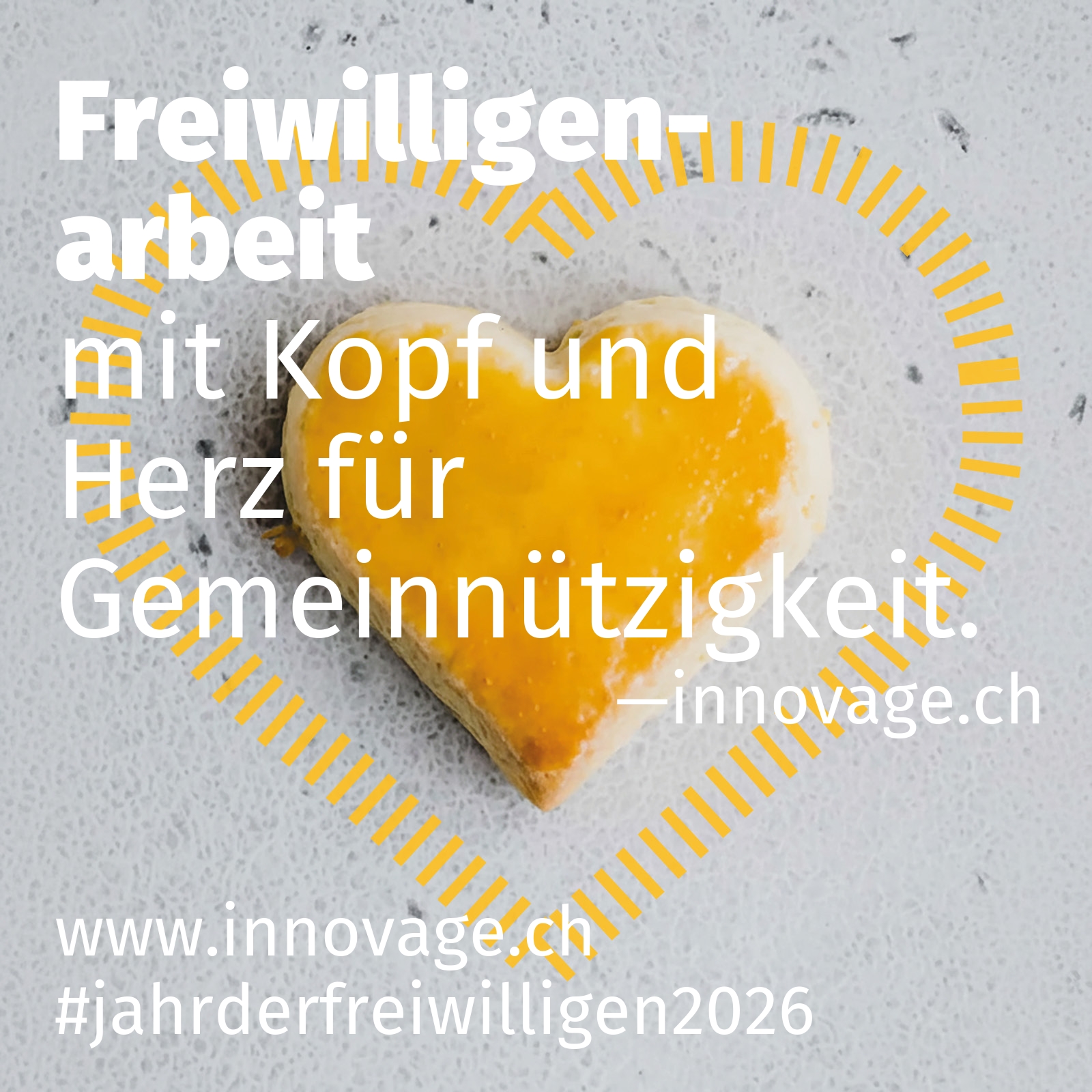 mit Kopf und Herz für Gemeinnützigkeit.