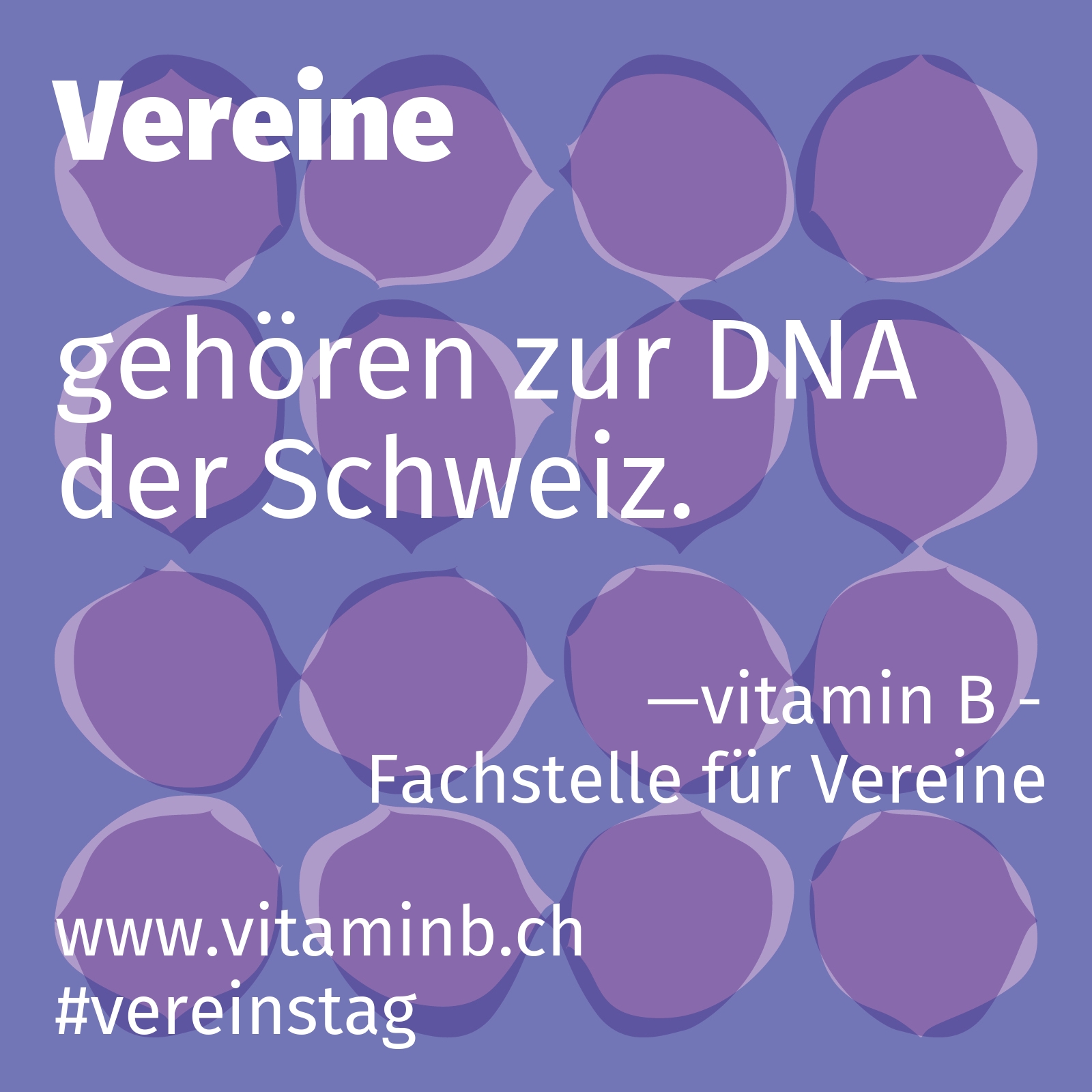 gehören zur DNA der Schweiz.