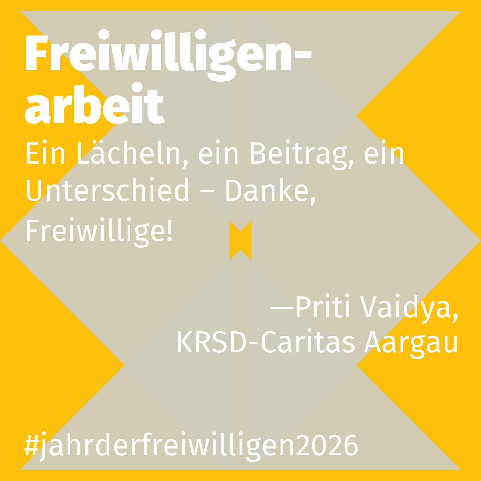 Ein Lächeln, ein Beitrag, ein Unterschied – Danke, Freiwillige!