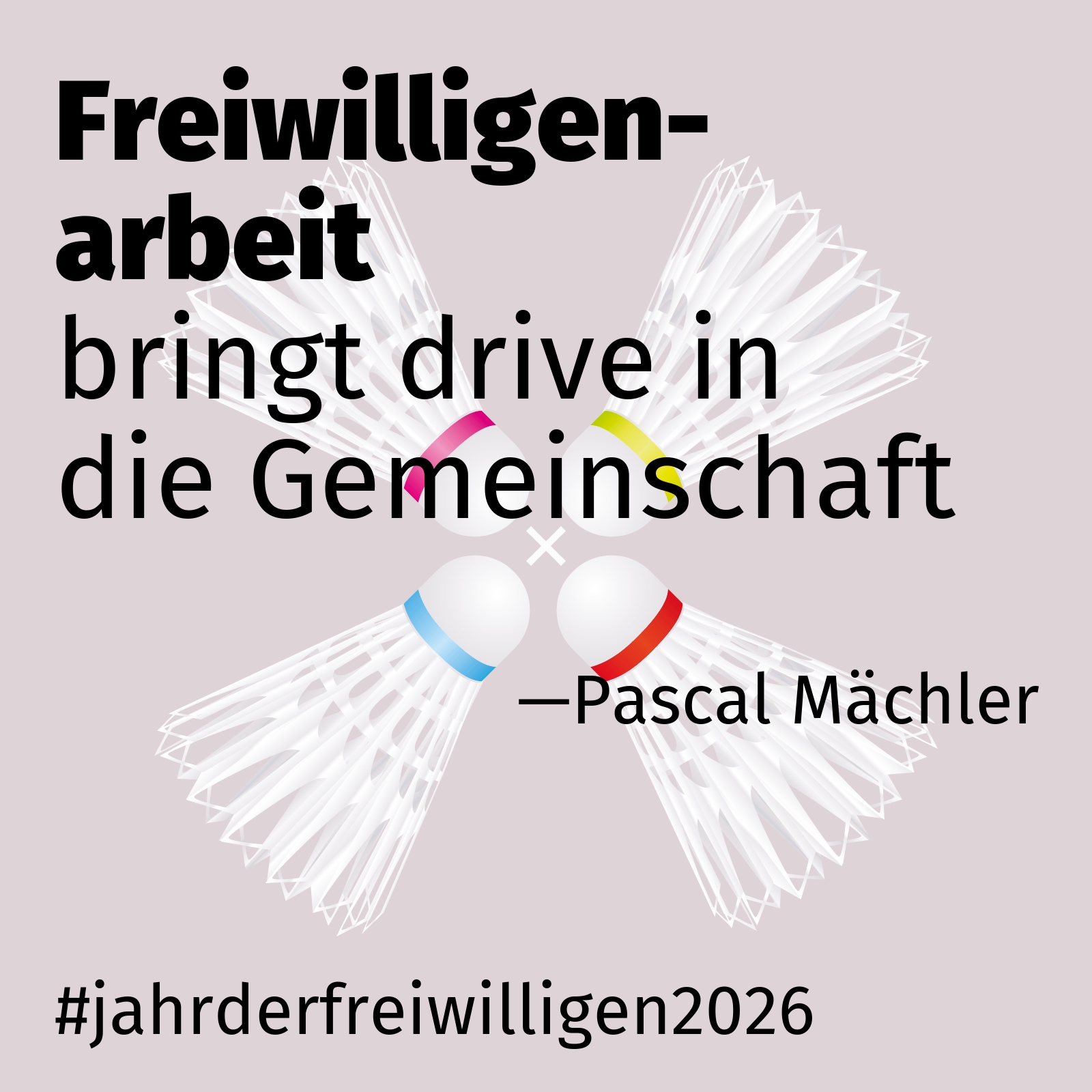 bringt drive in die Gemeinschaft