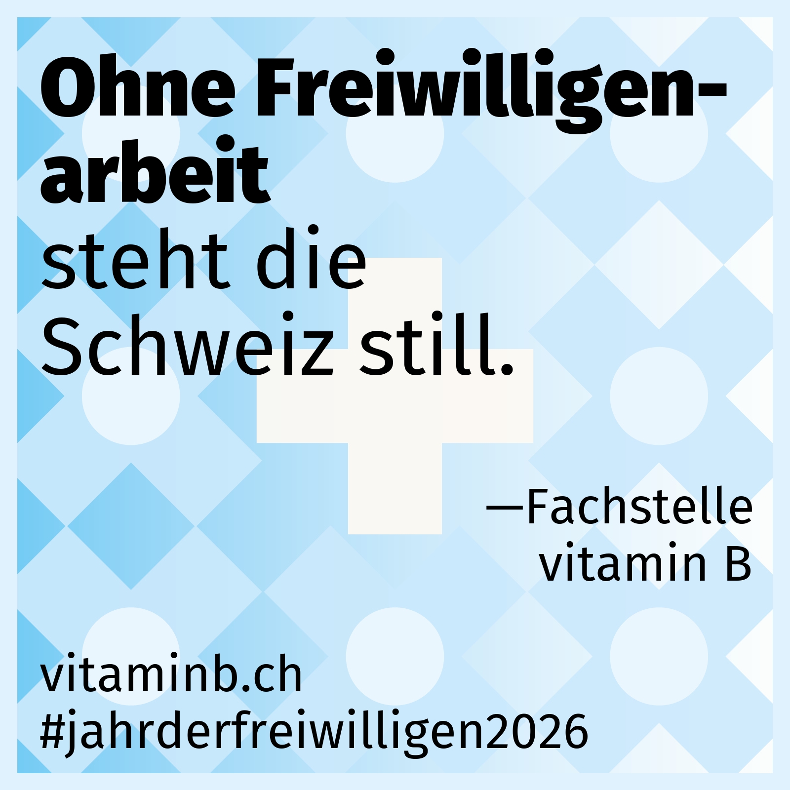 steht die Schweiz still.